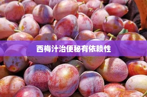 西梅汁治便秘有依赖性