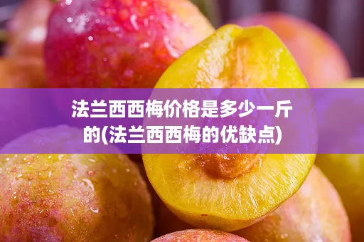 法兰西西梅价格是多少一斤的(法兰西西梅的优缺点)
