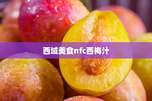 西域美食nfc西梅汁