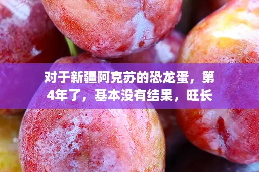 新疆阿克苏的恐龙蛋，第4年了，基本没有结果，旺长厉害，现在6月23号今后应该怎么管理比较好